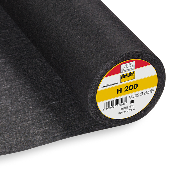 Bügeleinlage Vlieseline H200, schwarz image number